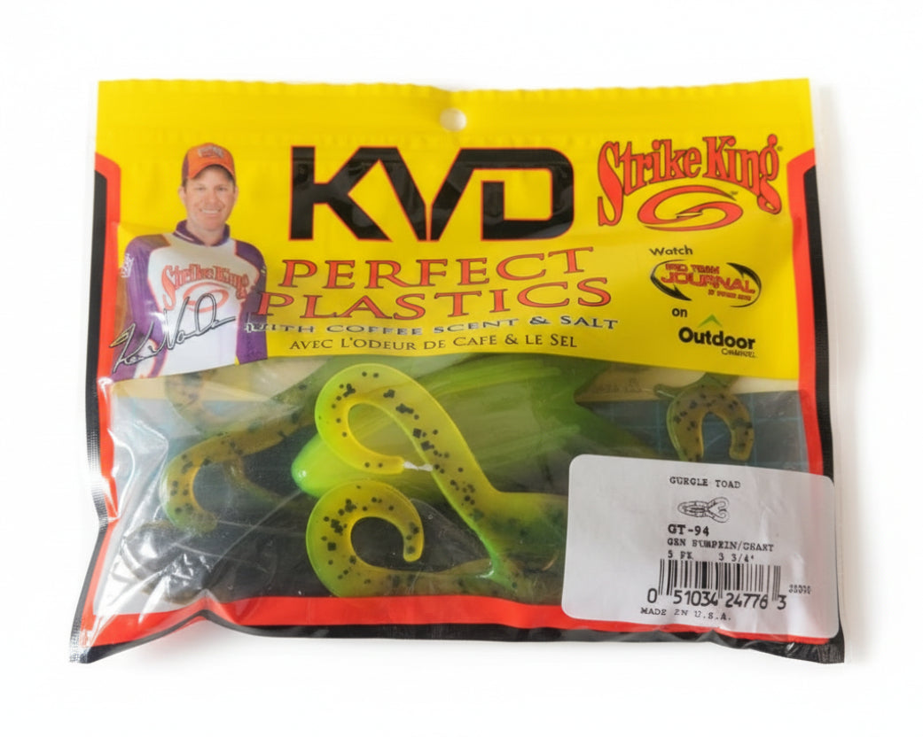 Leurre Souple- Gurgle Toad 9.5 Cm - Par 5 - Strike King