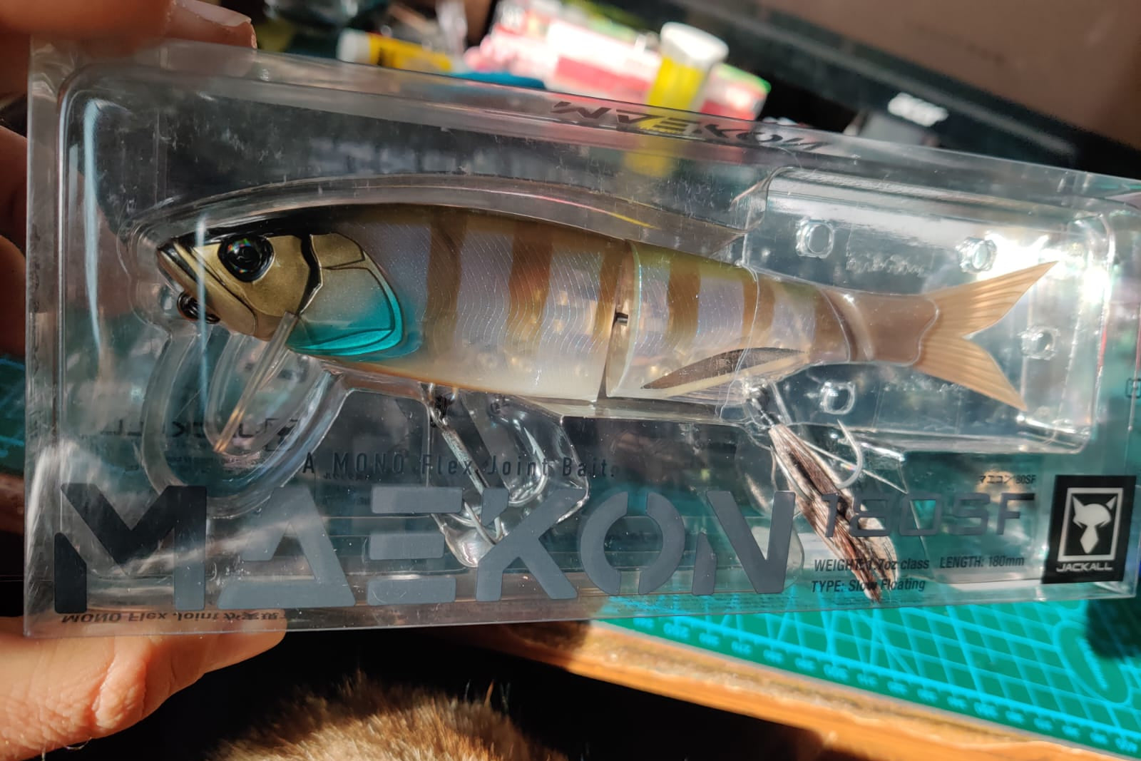 Maekon 180 sf Jackall Illex Slay