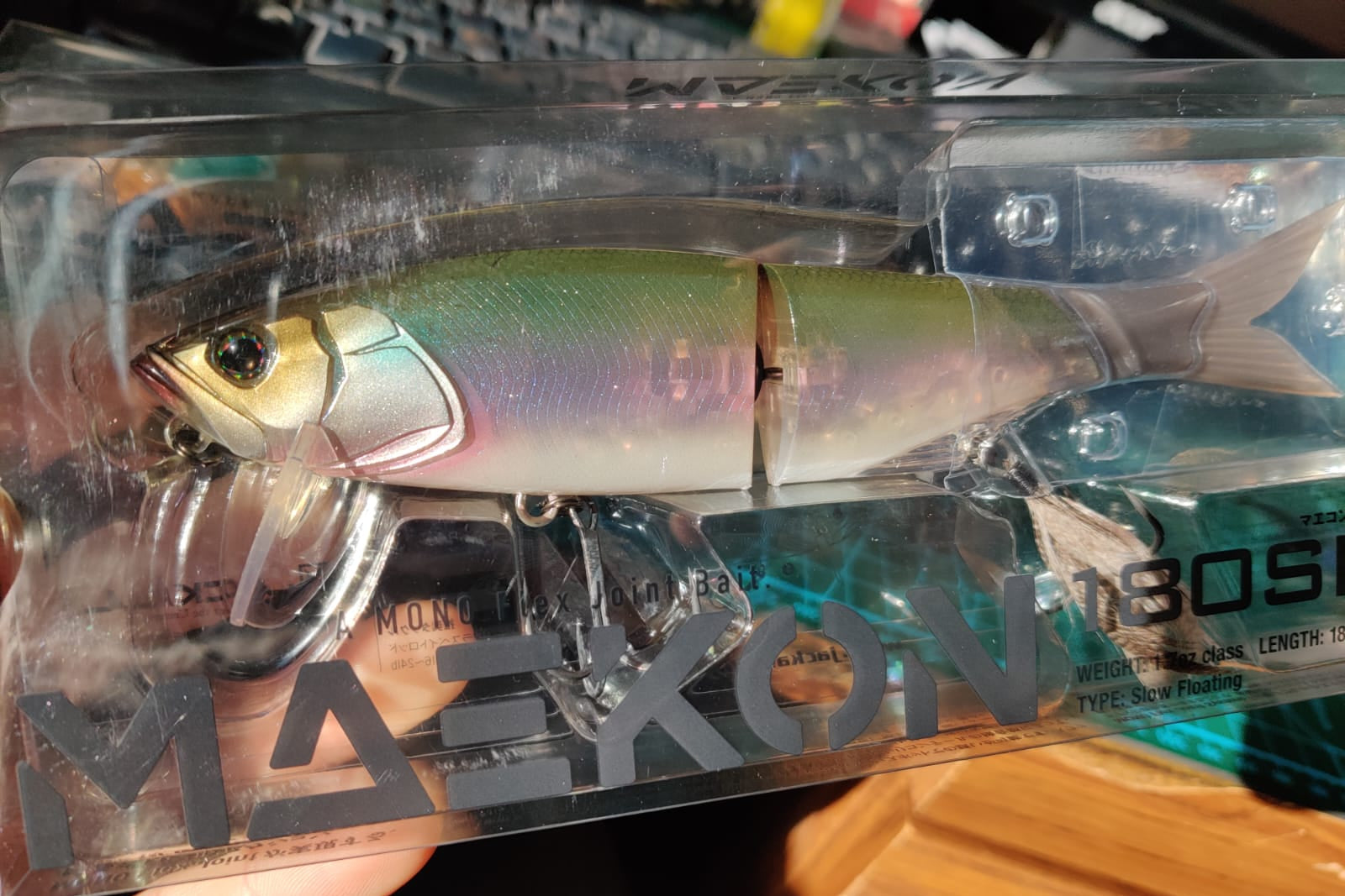 Maekon 180 sf Jackall Illex Slay