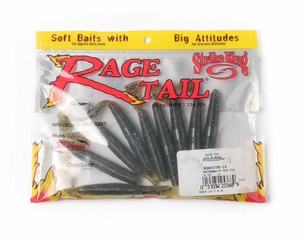 Leurre Souple- Rage Tail Cut R Worm Strike King