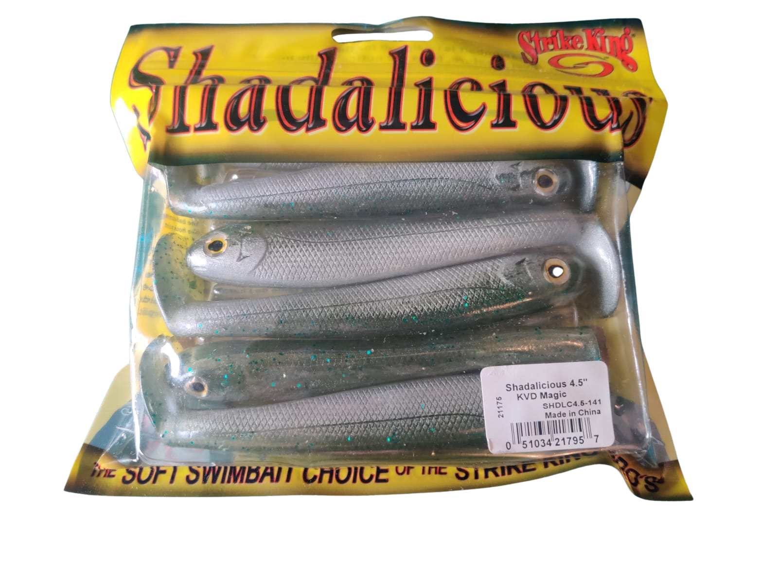 Leurre souple Shadalicious Strike King 11.4 cm / 4.5"