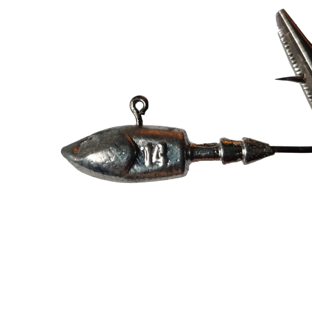 Tête plombée 14 g Slay