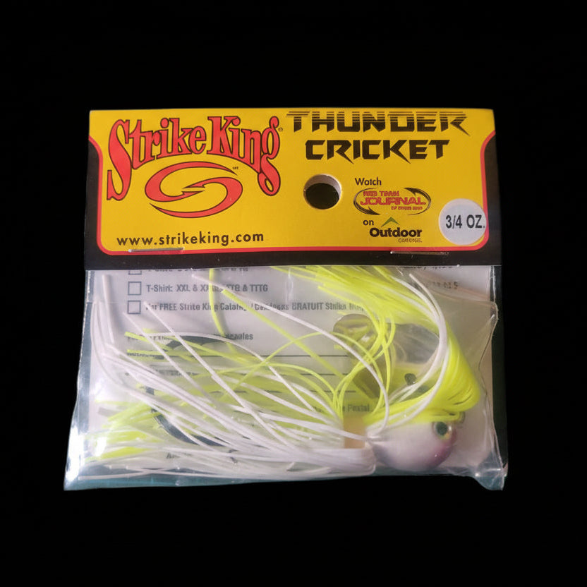Chatterbait Strike king Thunder cricket 21 g