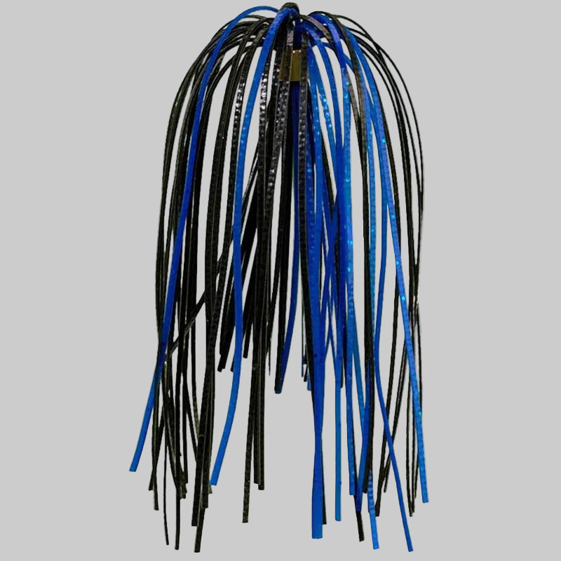 jupe silicone bleue noir