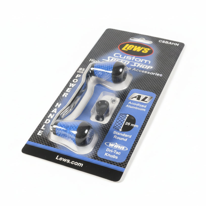 Manivelle Lew's Custom aluminium ou Carbon 95 mm