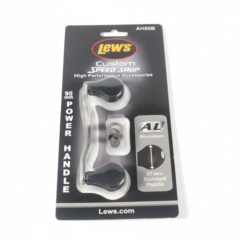 Manivelle Lew's Custom aluminium ou Carbon 95 mm