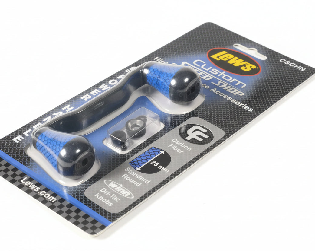 Manivelle Lew's Custom aluminium ou Carbon 95 mm