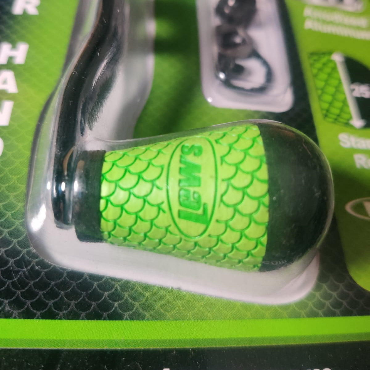 Manivelle Lew's Custom aluminium ou Carbon 95 mm