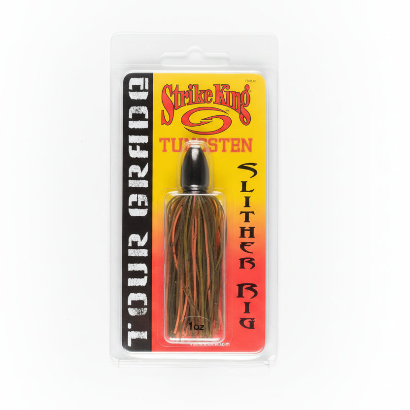 Plomb balle STRIKE KING Tour grade tungsten slither rig 28g
