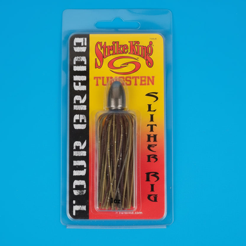 Plomb balle STRIKE KING Tour grade tungsten slither rig 28g